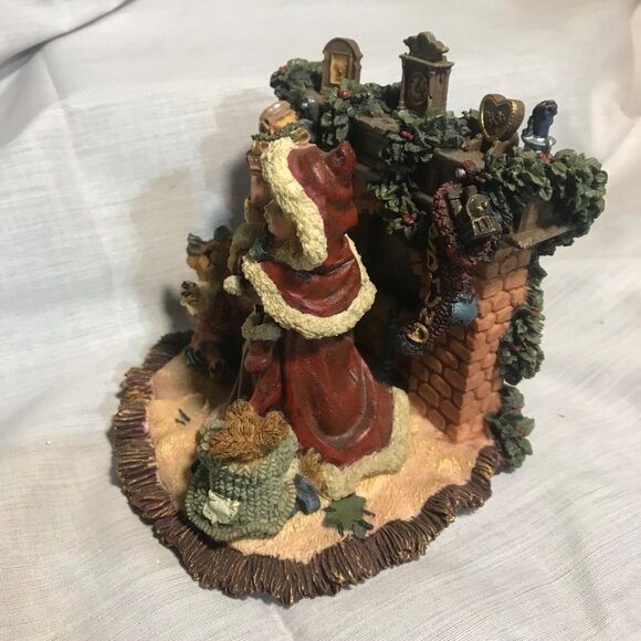 Yesterday's Child Sandra Claus Dollstone Collection Christmas Morning Figurine - Picture 3 of 14